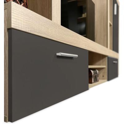Mueble de salón y TV Composición de salón grande 263 Cm