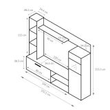 Mueble de Salón Modular Elegante