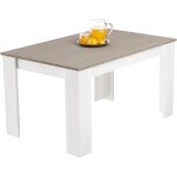 Mesa de Comedor Extensible, Mesa Salón, Robusta, Color Andersen Pino, andersen pino gris