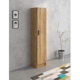 Mueble Multiusos Armario Auxiliar Color Mauvella, 37x180x35 cm