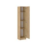 Mueble Multiusos Armario Auxiliar Color Mauvella, 37x180x35 cm