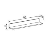 Mueble de TV + 2 Estantes, 2 Compartimentos
