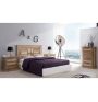 Pack de Dormitorio con Cabecero de 160 x 120 cm + 2 Mesitas de Noche + Sinfonier | Color Cañón (para Cama de 135-140 o 160)
